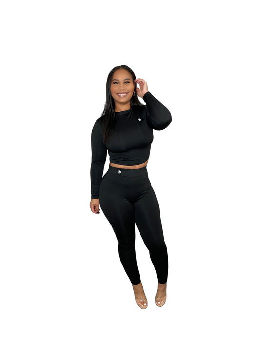 Pretty Drip Two-Piece Fitted Set